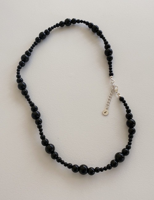 Mix Black Onyx Necklace